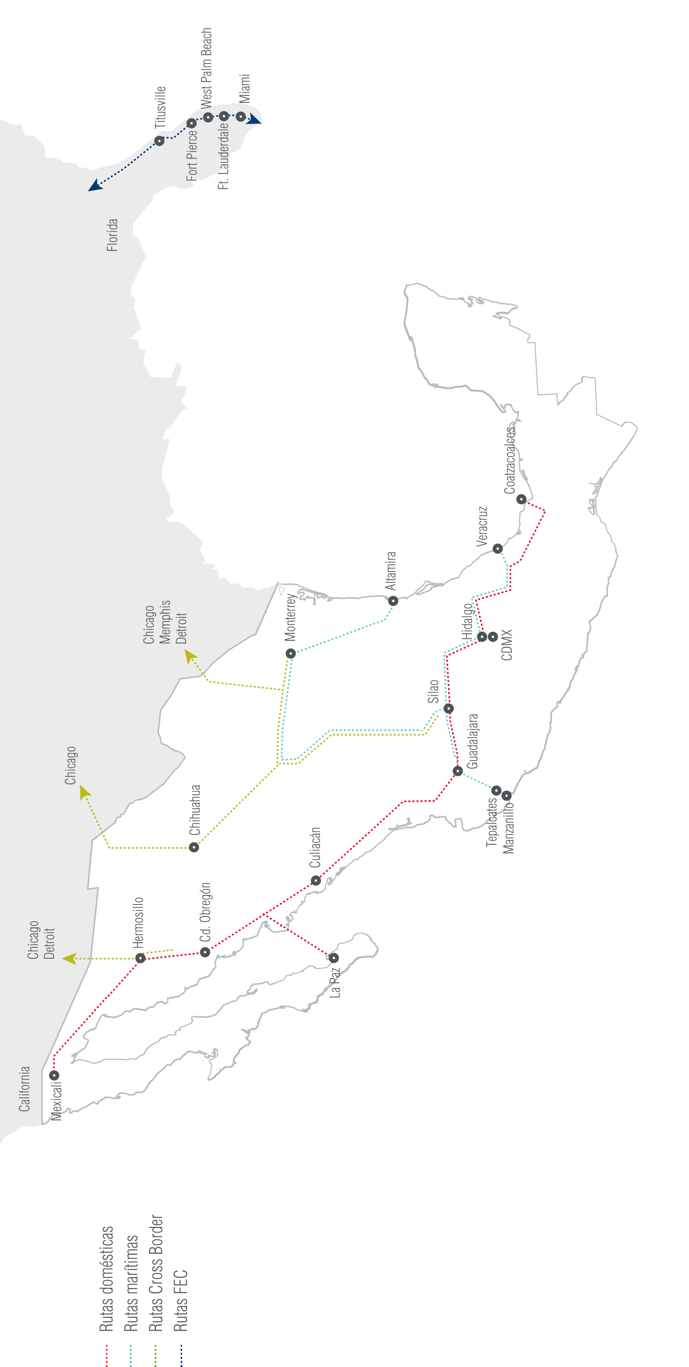 Mapas cobertura ferroviaria mobile