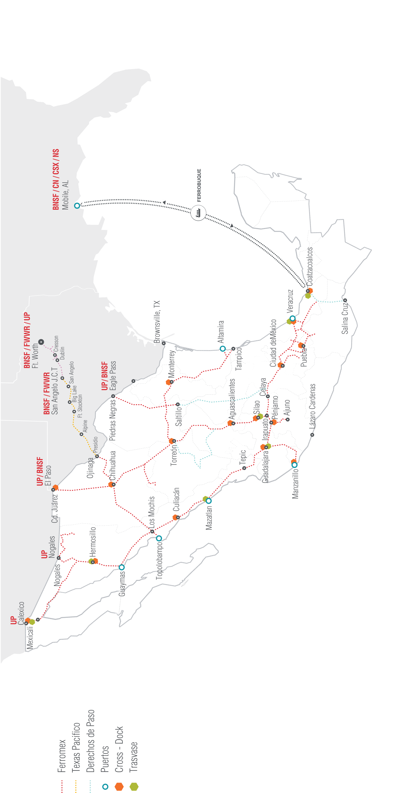 Mapas cobertura ferroviaria mobile